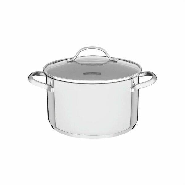 Tramontina Una 20cm 3.6L Stainless Steel Deep Casserole with Tri-ply Bottom