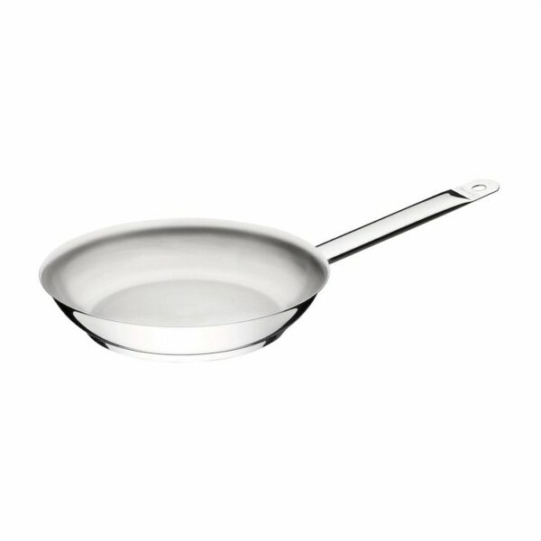 Tramontina Professional 26cm 2L Stainless Steel Shallow Frying Pan with Tri-ply Bottom