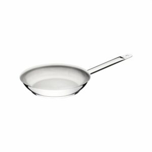 Tramontina Professional 20cm 1.1L Stainless Steel Shallow Frying Pan with Tri-ply Bottom