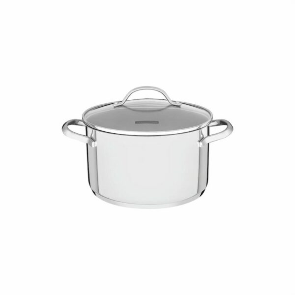 Tramontina Una 16cm 1.8L Stainless Steel Deep Casserole with Tri-ply Bottom