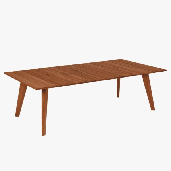 Wooden Rectangular Table 6 Seats