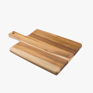 Tramontina Kitchen 40x27cm Teak Wood Cutting Board with Handle with Mineral Oil Finish