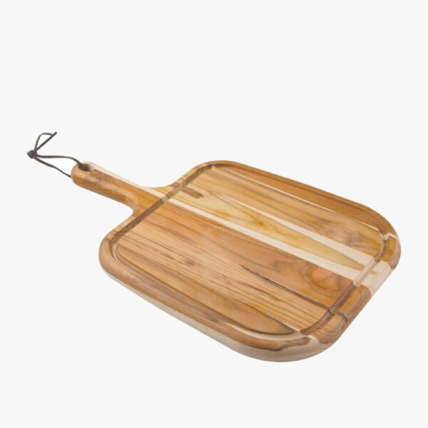 Tramontina Provence 40x27cm Teak Wood Steak Board with Handle with Mineral Oil Finish