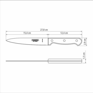Butcher Knife 6 Inch Polywood