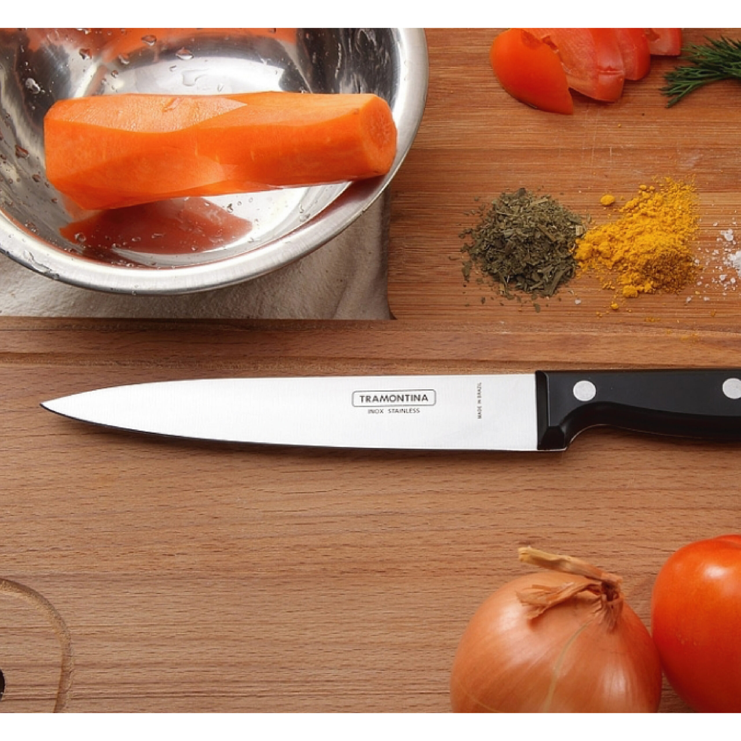 Tramontina Ultracorte Knife Set With Stainless Steel Blades And