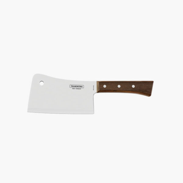 Tramontina Tradicional 6 Inches Cleaver with Stainless Steel Blade and Natural Wood Handle