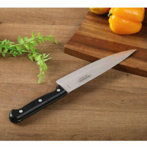 Tramontina Ultracorte Chef Knife with Stainless Steel Blade and Black Polypropylene Handle