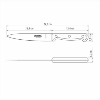 6 inches Utility Knife Ultracorte