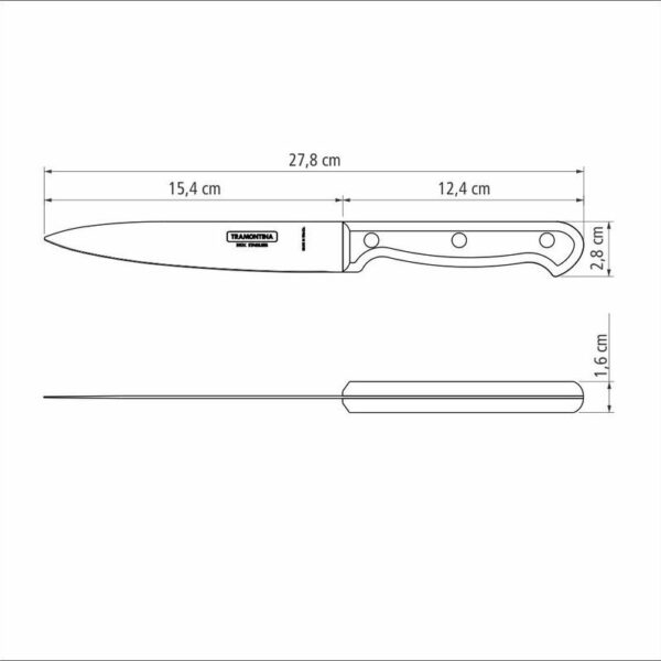 6 inches Utility Knife Ultracorte