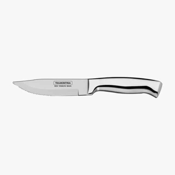 Tramontina Cronos Jumbo Steak Knife with Stainless Steel Blade and Handle