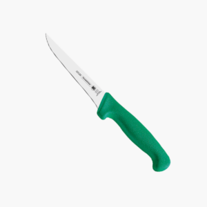 Tramontina Professional 5 Inches Boning Knife with Stainless Steel Blade and Green Polypropylene Handle with Antimicrobial Protection