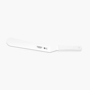 Tramontina Professional Bakers Spatula with Stainless Steel Blade and White Polypropylene Handle