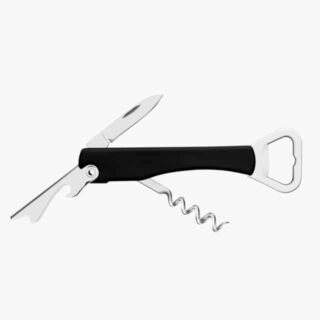Opener, corkscrew & pocket Knife