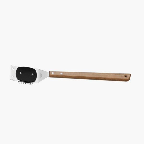 Tramontina Churrasco Stainless Steel Grill Brush with 41.7cm Wood Handle