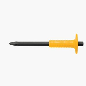 Tramontina 12-inch Stone Pointed Chisel with Grip