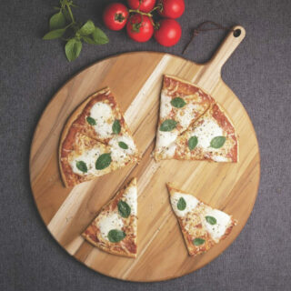 Cutting Board Pizza Ktc 62X50X1,8 Teak Oil