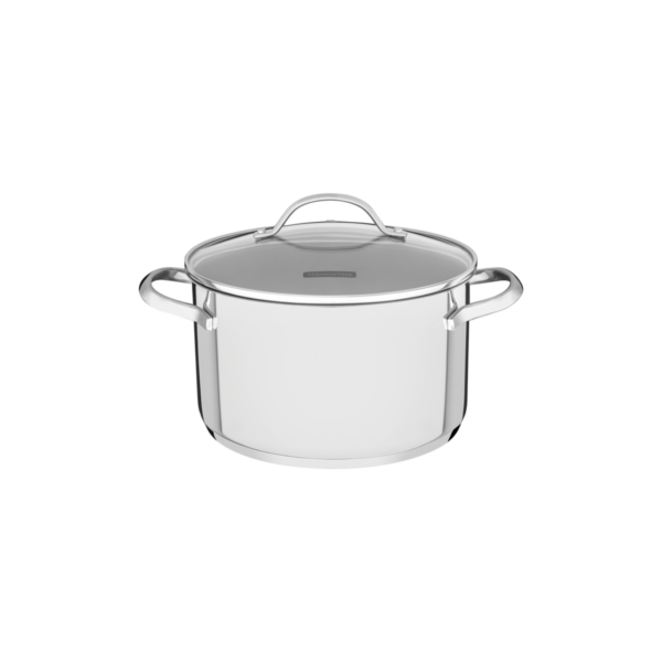 Tramontina Una deep stainless steel casserole , 16 cm and 1.8 L