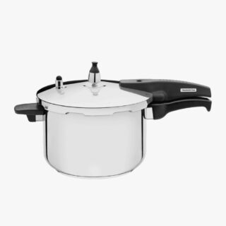 Pressure Cooker Allegra stainless steel with tri-ply base, 22cm and 6 L