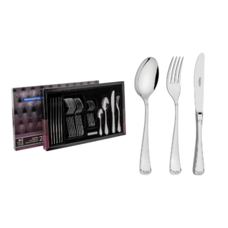 Luxury Flatware Collection 24 pcs 18/10 Stainless Steel ( Gift Box )