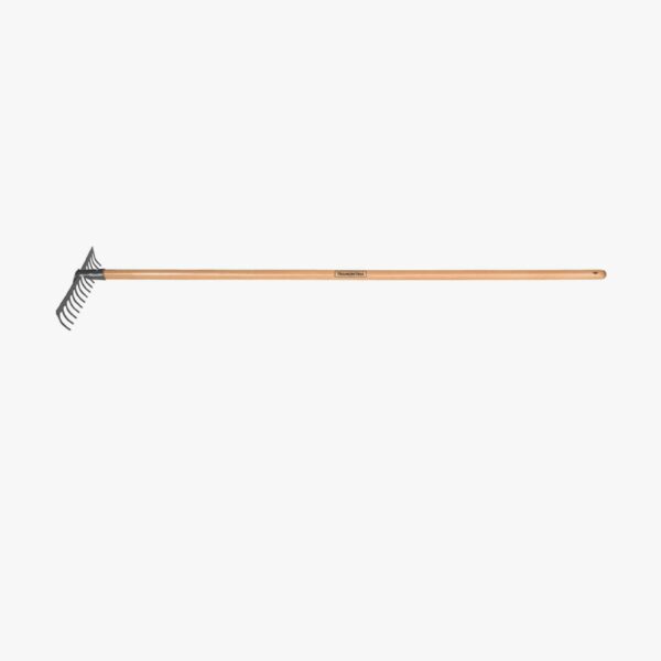 Tramontina 14 Teeth Light Curved Rake with 145cm Wood Handle