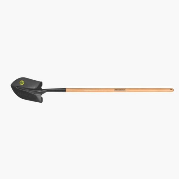 Round Mouth Shovel, with 120 cm Wooden Handle