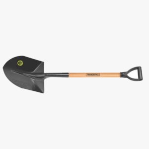 Tramontina Small Round Mouth Shovel with 45cm Wood Handle