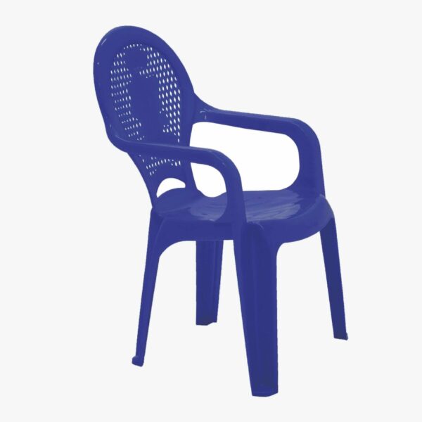 Tramontina Catty Children's Chair in Blue Printed Polypropylene