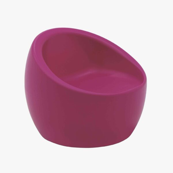 Oca Children's Pink Polyethylene Armchair