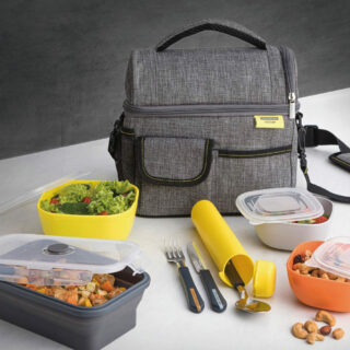 Tramontina Power Up 9-Piece Thermal Bag Lunch Box Set