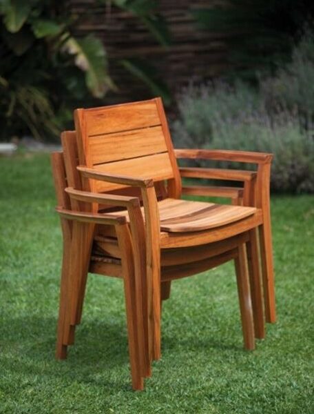 Toscana Wooden Chair with Arms