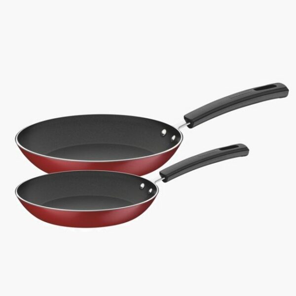 2 pcs Frying Pan Set  -  28 and 25 cm  2.3 mm Thickness 5 Coating Layers