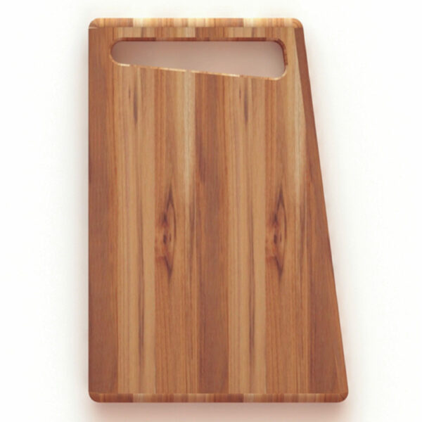 Tramontina 34x23cm Teak Wood Rectangular Serving Board with Handle