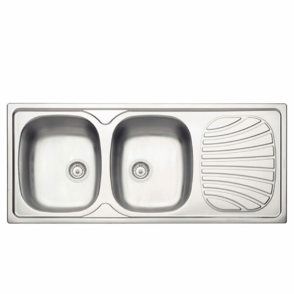Stainless Steel Sink 116X50 2B No Hole Perfecta