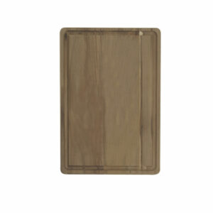Tramontina 40x27cm Teak Wood Rectangular Cutting Board with Natural Finish