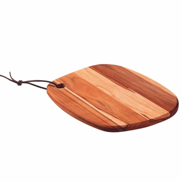 Tramontina Concreta 24cm Teak Wood Cutting and Serving Board with Oil Finish