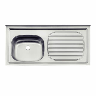 Stainless Steel Inset Sink  100X50 1LB