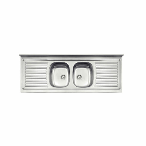 Stainless Steel Inset Sink  160X60 2CB