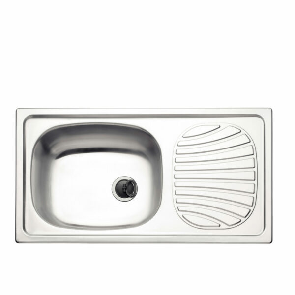 Stainless Steel Inset Sink PP78X43 1B NO HOLE