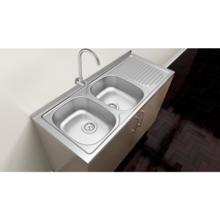 Lay-on sinks 120x50 cm Pre-polished finishing