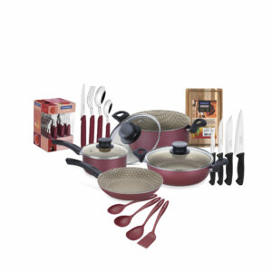 Tramontina Mini Red Lover Package 40-Pieces Kitchenware Set