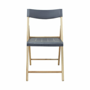 Tramontina Potenza Chair in Brazilian Itauba Wood and Graphite Polypropylene