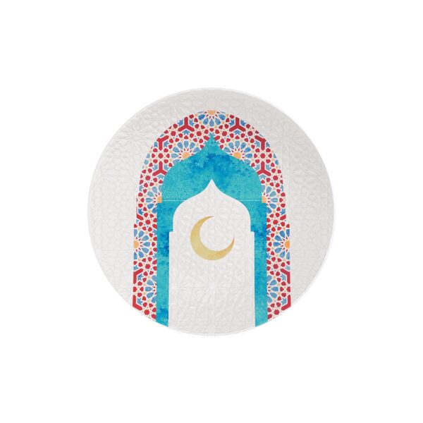 Tramontina Noor 19cm Ramadan Themed Decorated Porcelain Dessert Plate